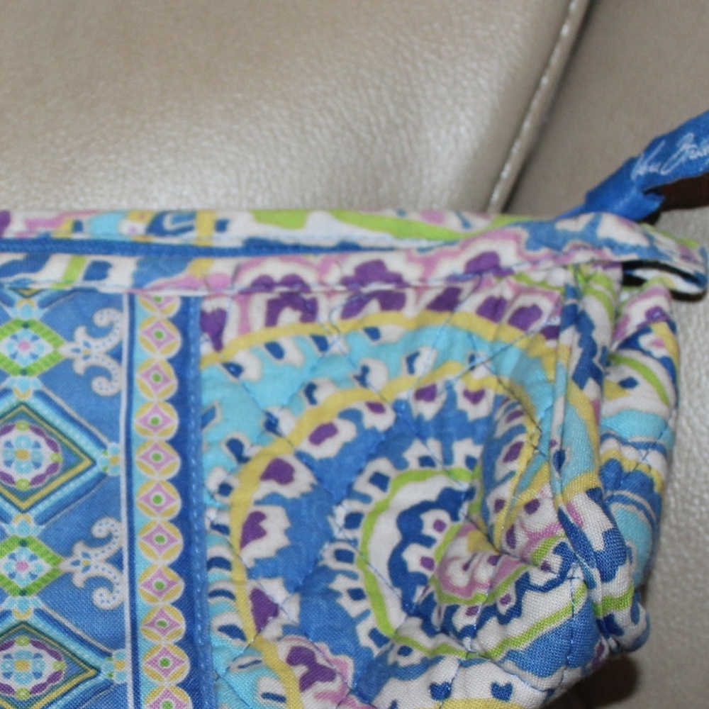 Vera Bradley Capri Blue Cosmetic Case